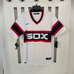 New Nike MLB Chicago White Sox Pullover Jersey Mens Size Medium